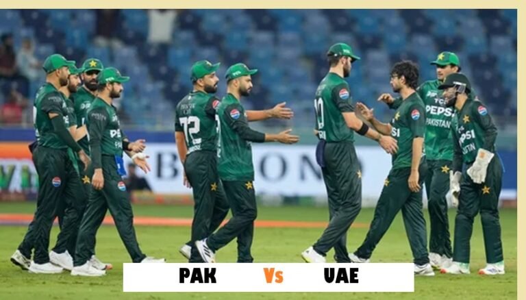 PAK vs UAE