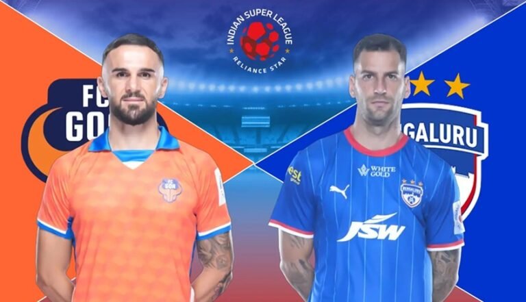 Bengaluru FC vs FC Goa Lineups – ISL 2025 Semi-Final Preview