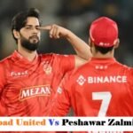 Islamabad United vs Peshawar Zalmi Match Scorecard