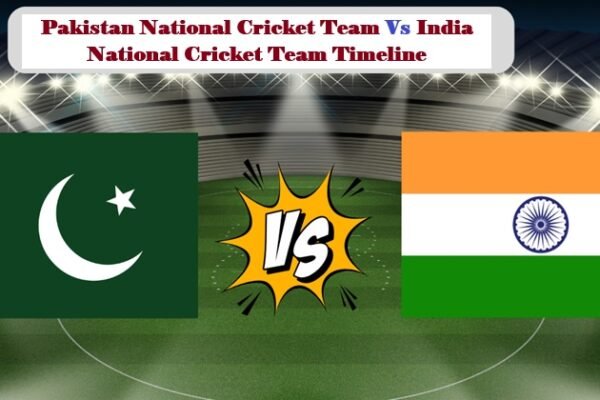 Pakistan National Cricket Team vs India National Cricket Team Timeline