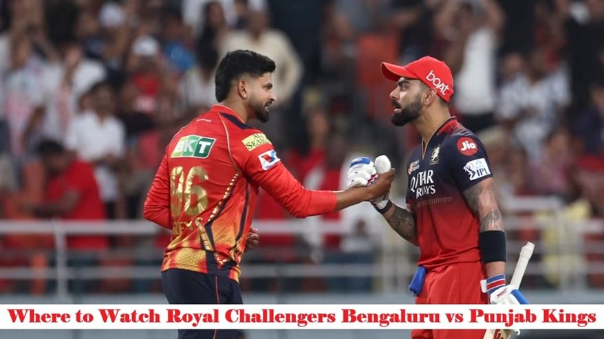Where to Watch Royal Challengers Bengaluru vs Punjab Kings