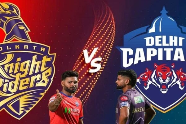 kolkata knight riders vs delhi capitals timeline