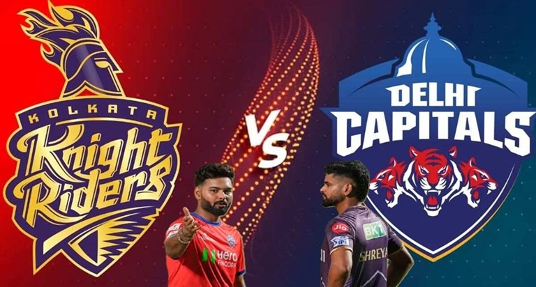 kolkata knight riders vs delhi capitals timeline