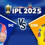 Delhi Capitals vs Chennai Super Kings Timeline