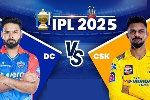 Delhi Capitals vs Chennai Super Kings Timeline