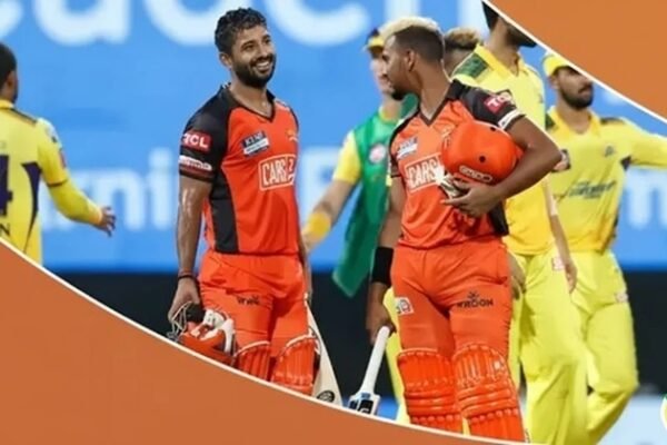 chennai super kings vs sunrisers hyderabad timeline