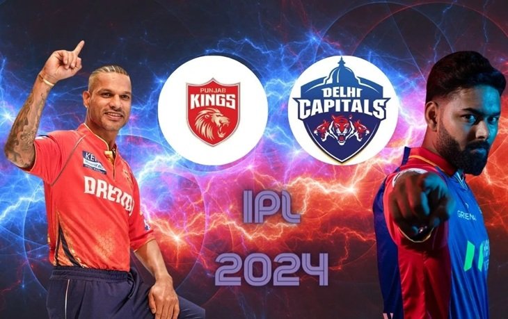 punjab kings vs delhi capitals timeline