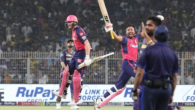 Kolkata Knight Riders vs Rajasthan Royals Match Scorecard