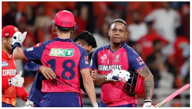 Punjab Kings vs Rajasthan Royals Match Scorecard