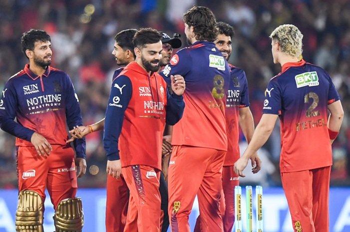 Royal Challengers Bengaluru vs Kolkata Knight Riders Timeline